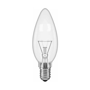 Candle 35mm E14 Clear 25W Incandescent/T
