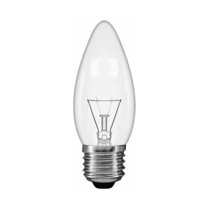Candle 35mm E27 Clear 25W Incandescent/T