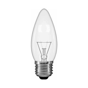 Candle 35mm E27 Clear 60W Incandescent/T