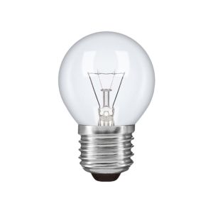 Golf Ball E27 Clear 25W Incandescent/T