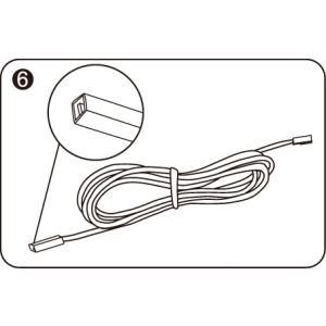 Axis Driver Connecting Cable Single Colour 2.5m