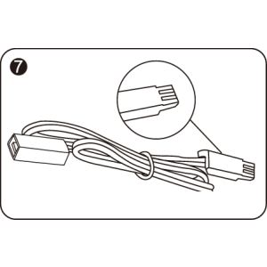 Axis Connecting Cable Single Colour 30cm