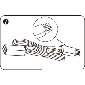 Axis Connecting Cable Multi-Colour 30cm