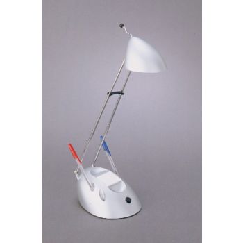 Twiggy 1 Light GY6.35 20W Silver Adjustable Table Lamp