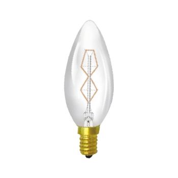 Rustica Candle/S E14 Tinted 40W