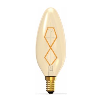 Rustica Candle C45/S E14 Tinted 40W