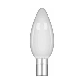 Candle 35mm B15D Opal 40W Incandescent/T