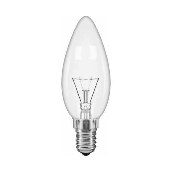 Candle 35mm E14 Clear 60W Incandescent/T