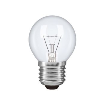 Golf Ball E27 Clear 25W Incandescent/T