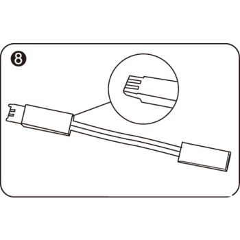 Axis Connecting Cable Single Colour 5cm