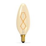 Rustica Candle C45/S E14 Tinted 40W