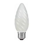Candle 45mm Twisted Frosted E27 40W
