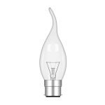 Candle Tip B22 Clear 60W Incandescent/T