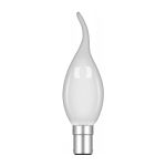 Candle Tip B15D Frosted 60W Incandescent/T
