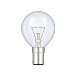 Golf Ball B15D Clear 60W Incandescent/T